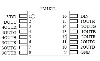 TM1812ʮͨLED רõ·