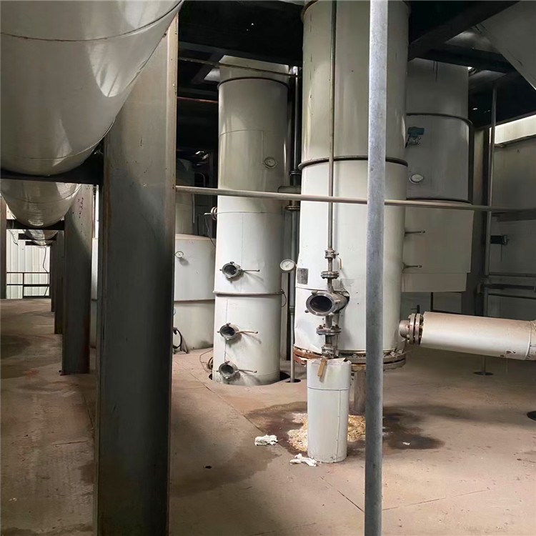 双效浓缩蒸发器二手价,转让二手废液处理蒸发器