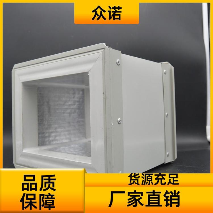 众诺废气排烟彩钢酚醛复合保温风管便于维护支持定制